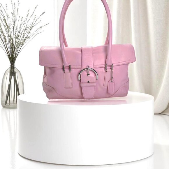 COACH Vintage Soho Satchel in pink Y2k - Picture 1 of 12